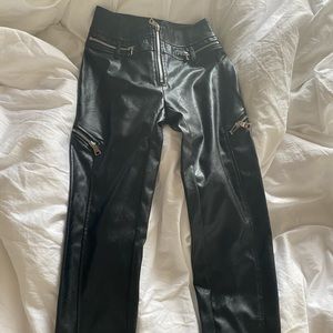 Tiger mist leather pants